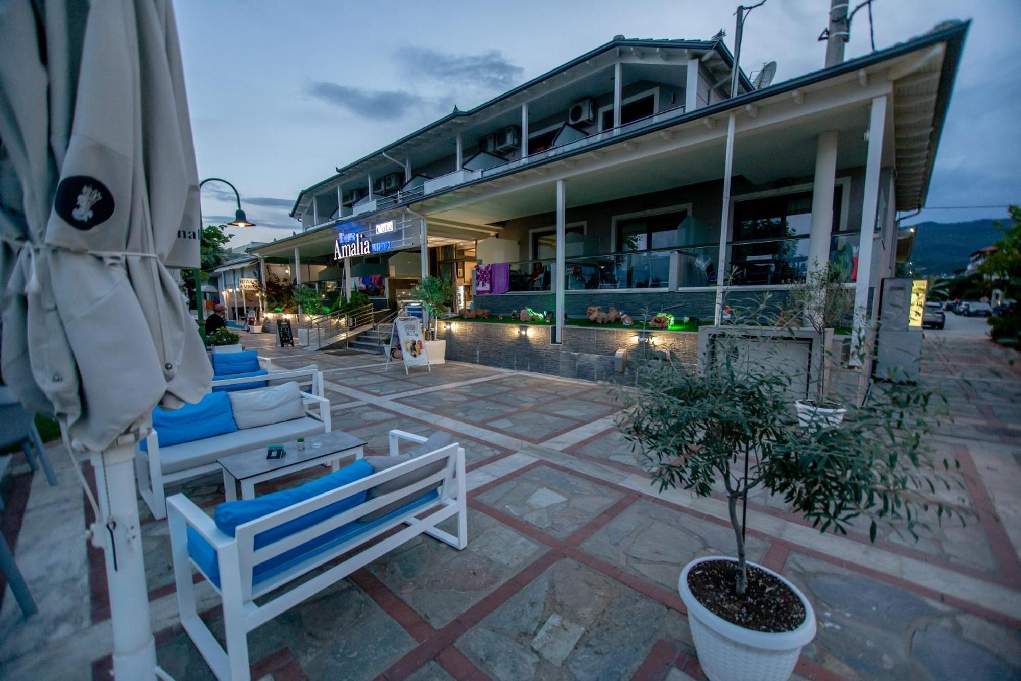 Апартаменты Amalia Mare Sea View Неа-Врасна Экстерьер фото