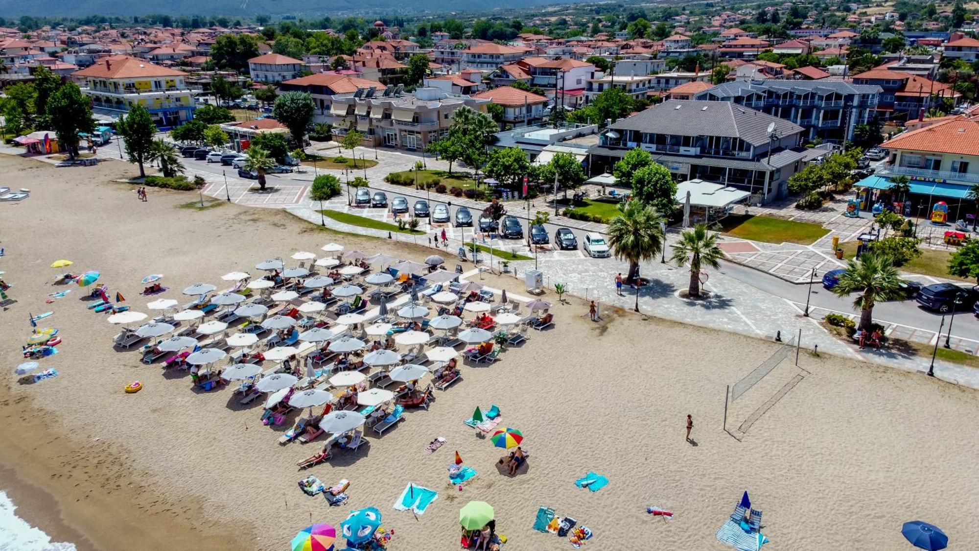 Апартаменты Amalia Mare Sea View Неа-Врасна Экстерьер фото