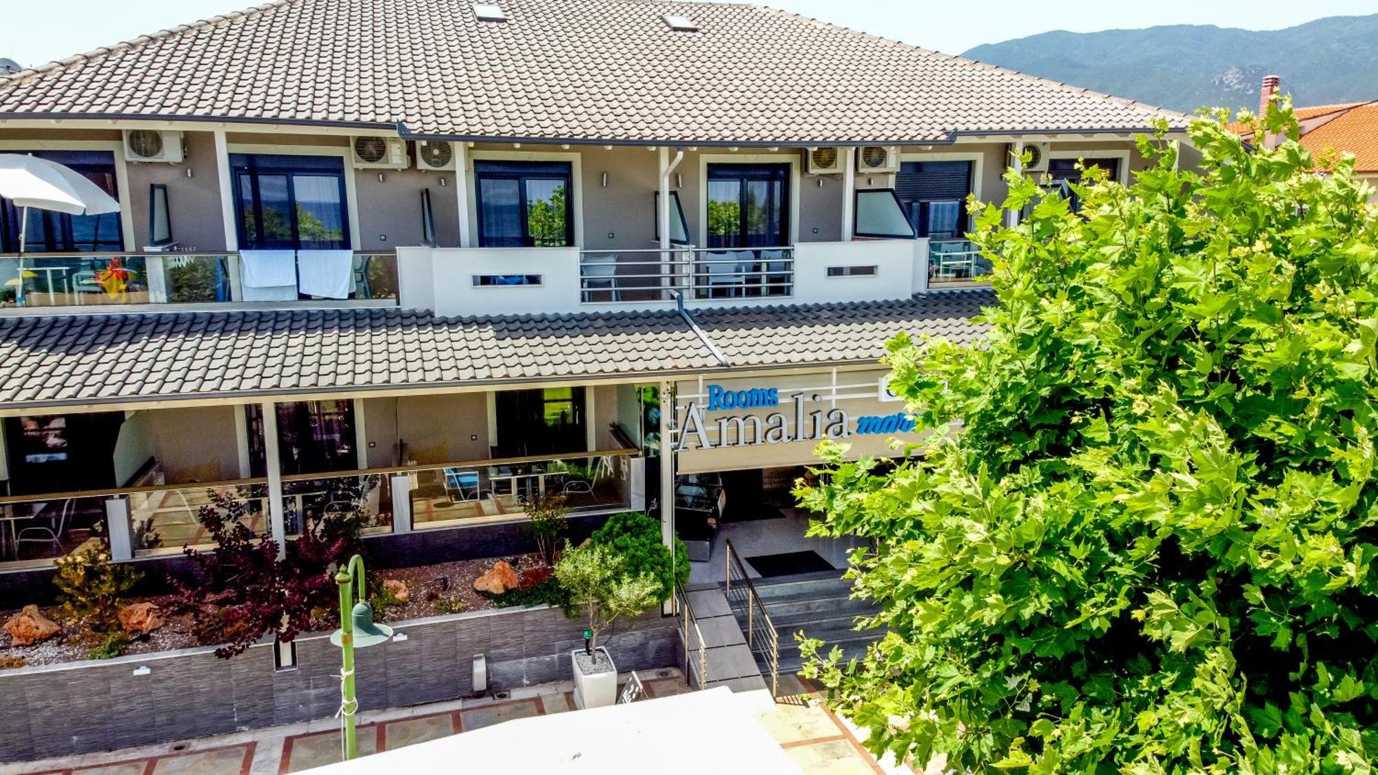 Апартаменты Amalia Mare Sea View Неа-Врасна Экстерьер фото