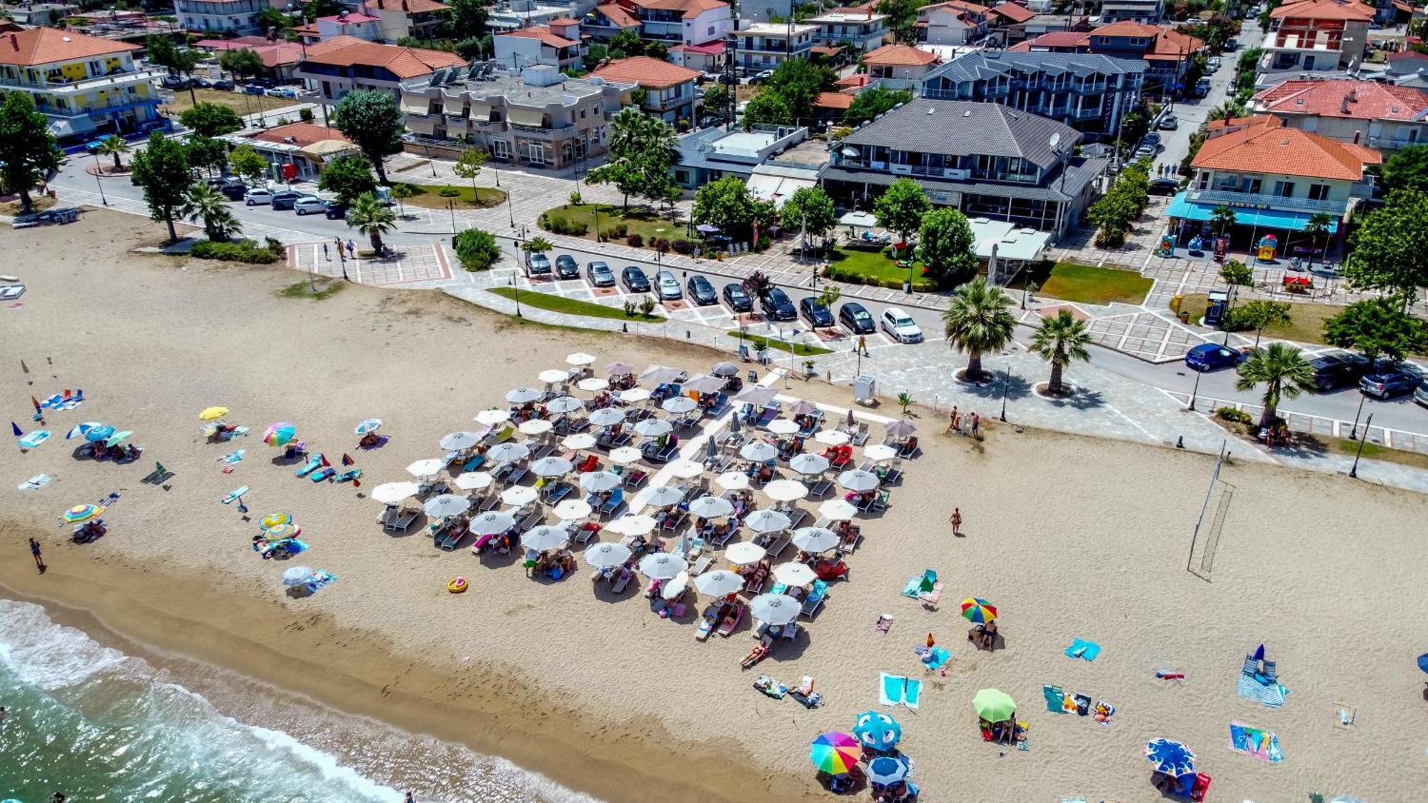 Апартаменты Amalia Mare Sea View Неа-Врасна Экстерьер фото