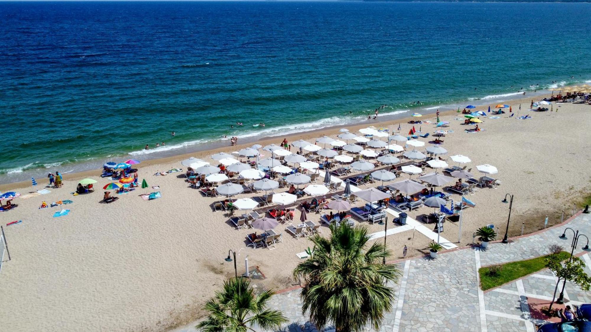 Апартаменты Amalia Mare Sea View Неа-Врасна Экстерьер фото