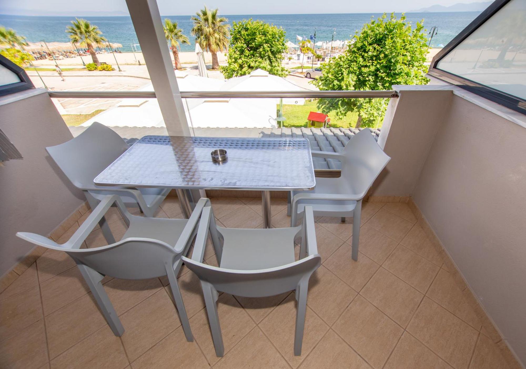 Апартаменты Amalia Mare Sea View Неа-Врасна Экстерьер фото