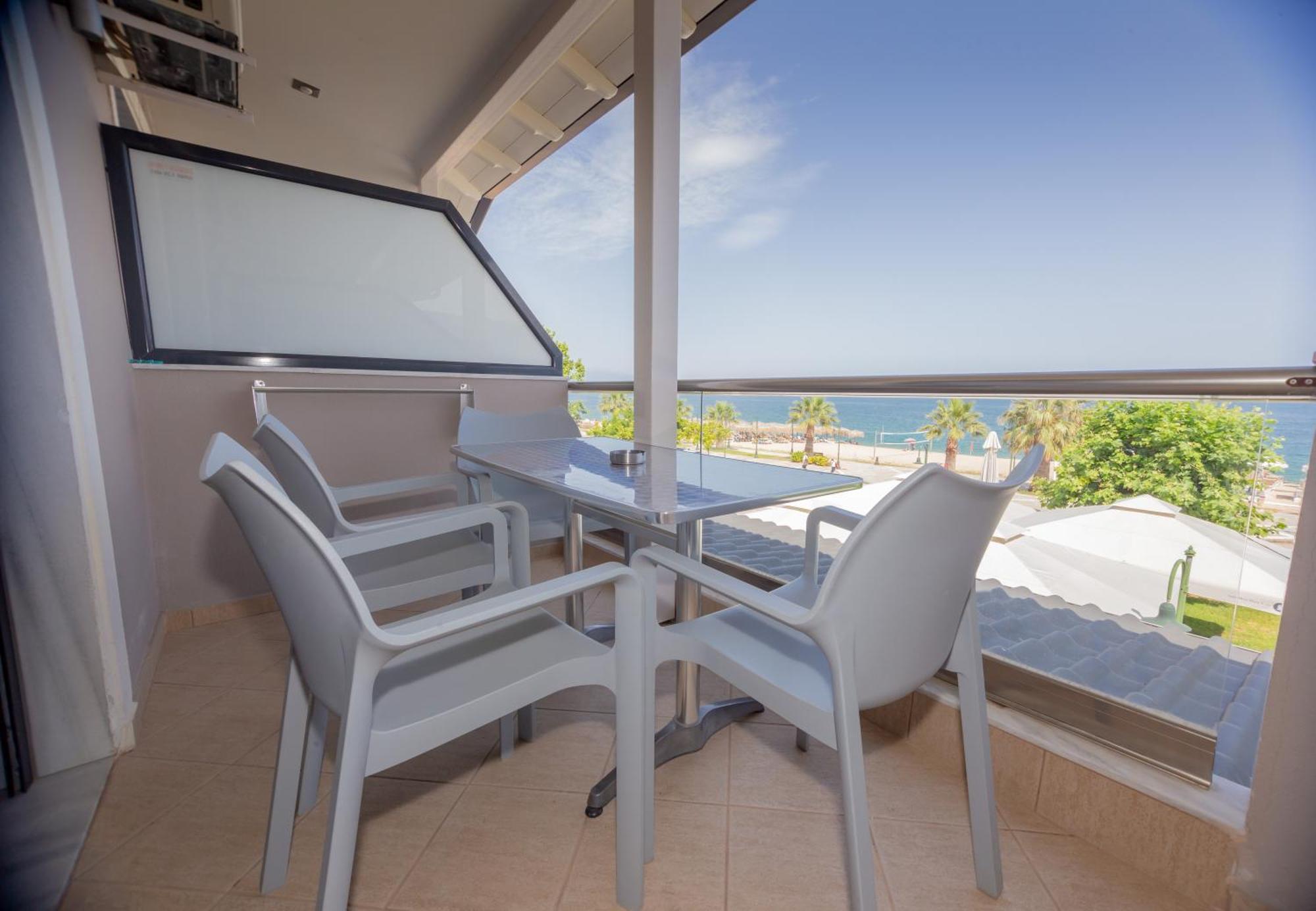 Апартаменты Amalia Mare Sea View Неа-Врасна Экстерьер фото