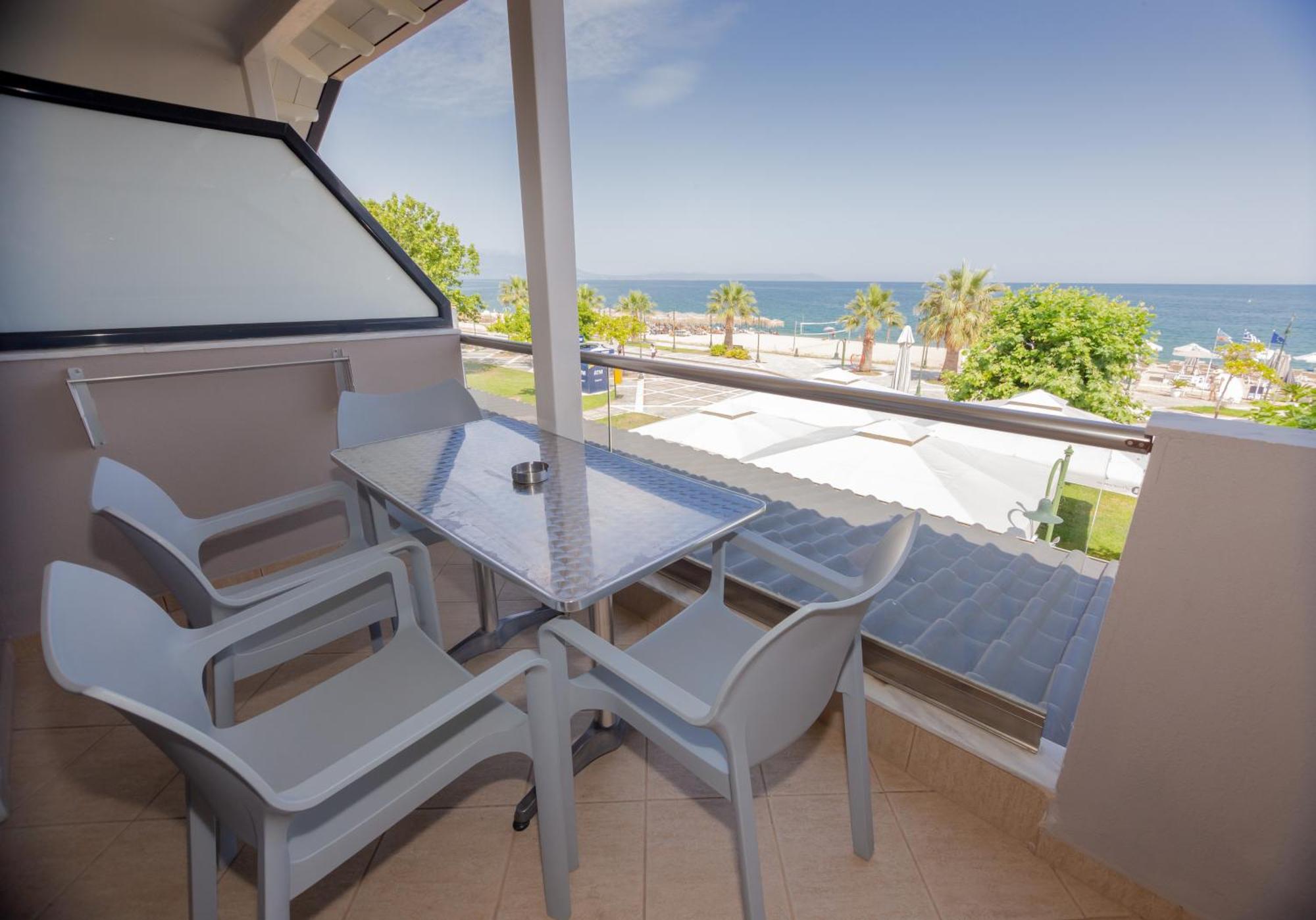 Апартаменты Amalia Mare Sea View Неа-Врасна Экстерьер фото